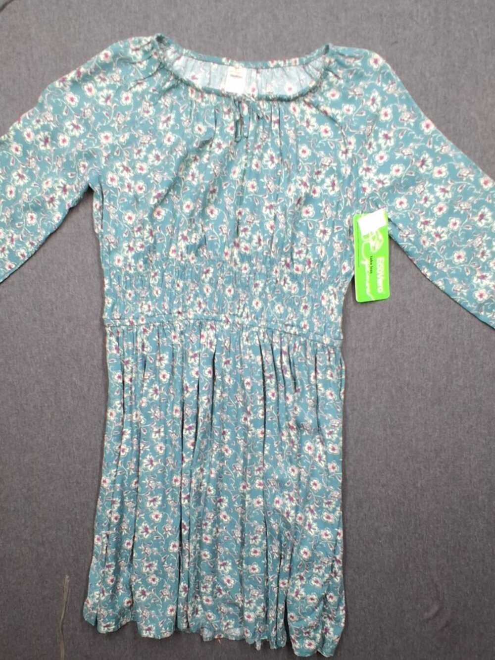 Girls dress, oshkosh, size 12, green, new with tags
